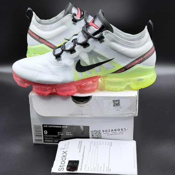 neon green vapormax 2019